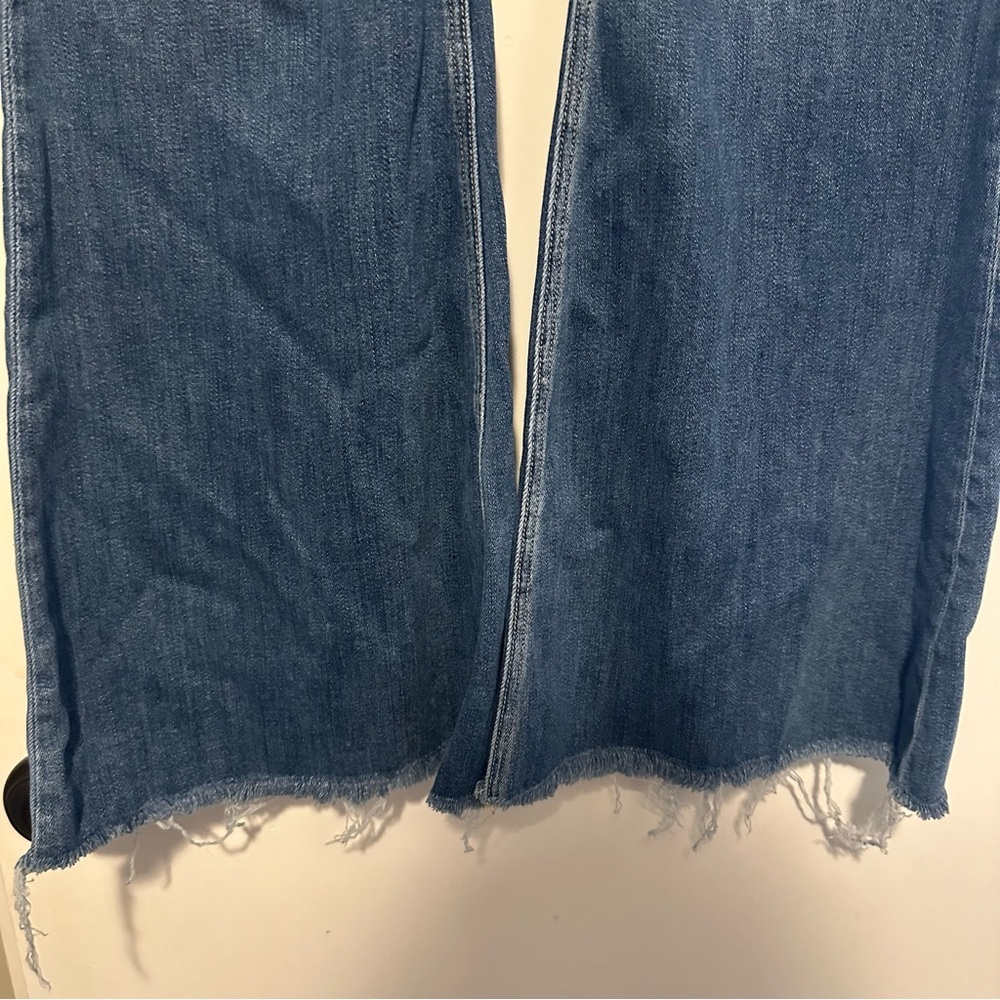 McGuire Majorelle Flare jeans Oceana distressed raw hem size 28 - Picture 4 of 10